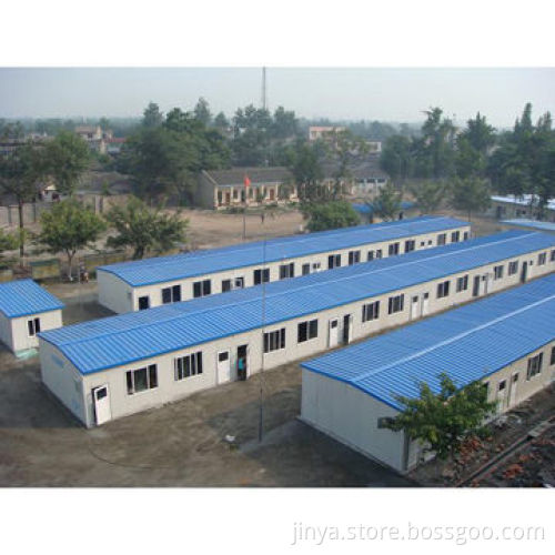 Panelized prefab house for construction site and mining camp